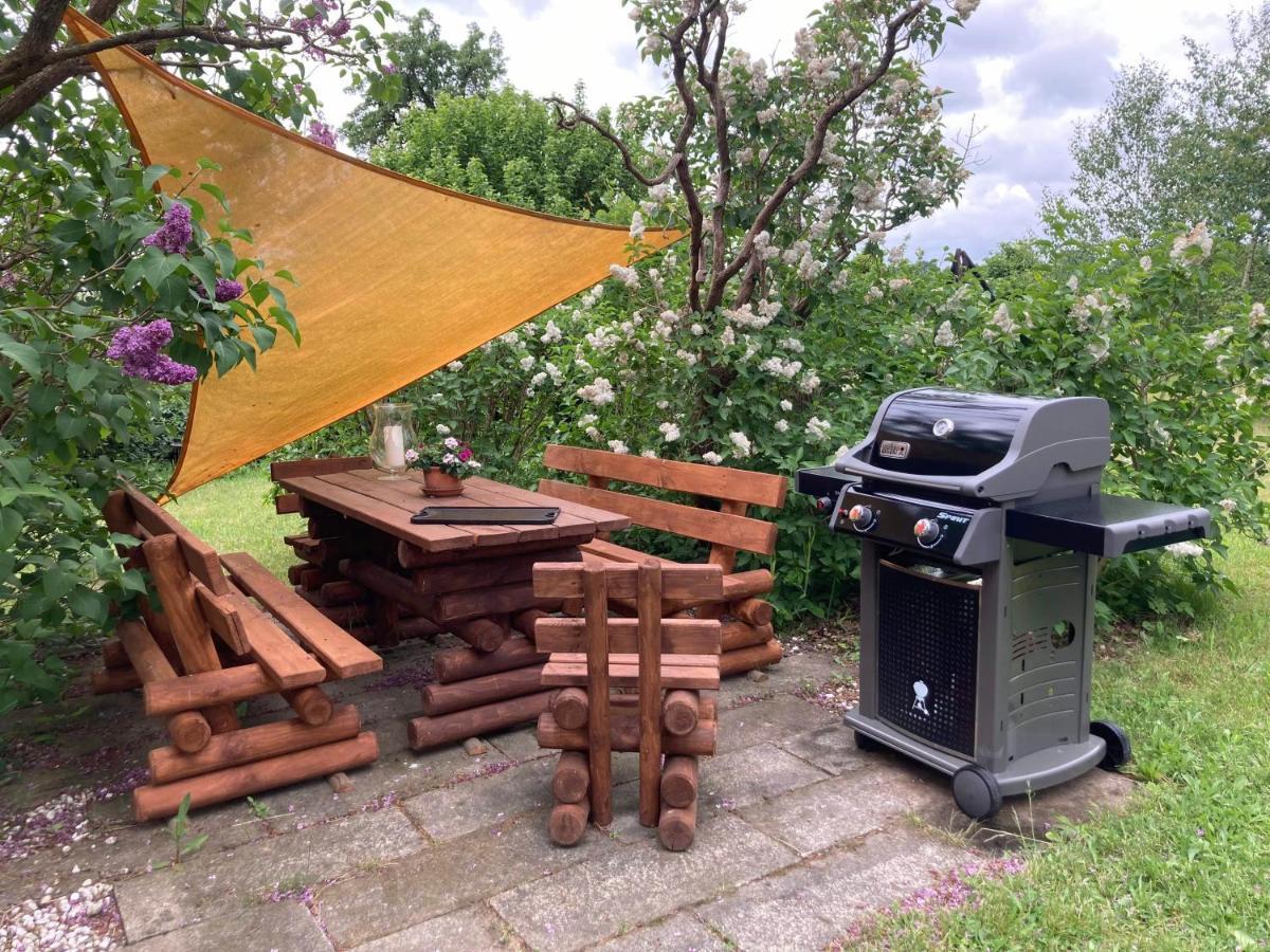 Ferienwohnung Zum Schwalbennest Wredenhagen Exterior foto